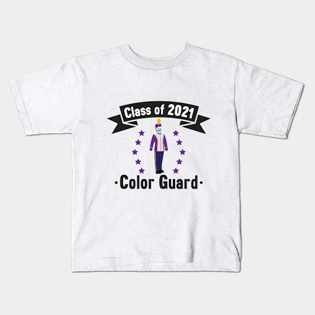 Class of 2021 Marching Band Kids T-Shirt by unique_design76